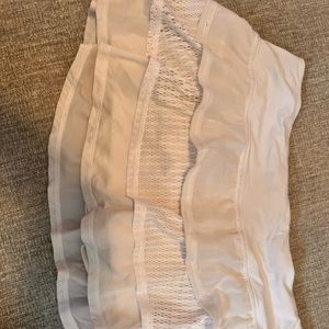 White lululemon skirt women size 8